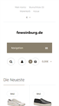 Mobile Screenshot of fewoinburg.de